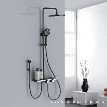 Luxury Chrome Bathroom Handheld Shower Set